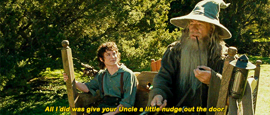 Gandalf nudge gif