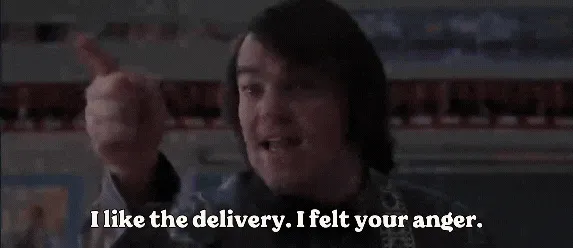 Like the delivery gif