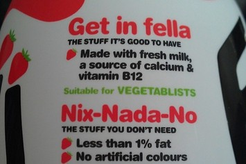 Frijj wackaging example