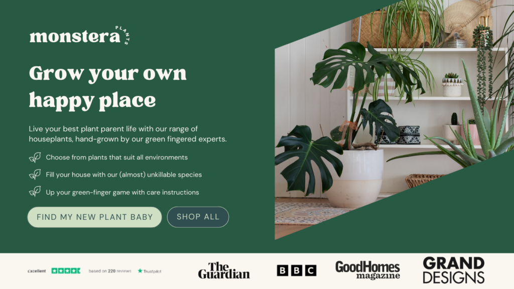 Plant brand copy example mockup