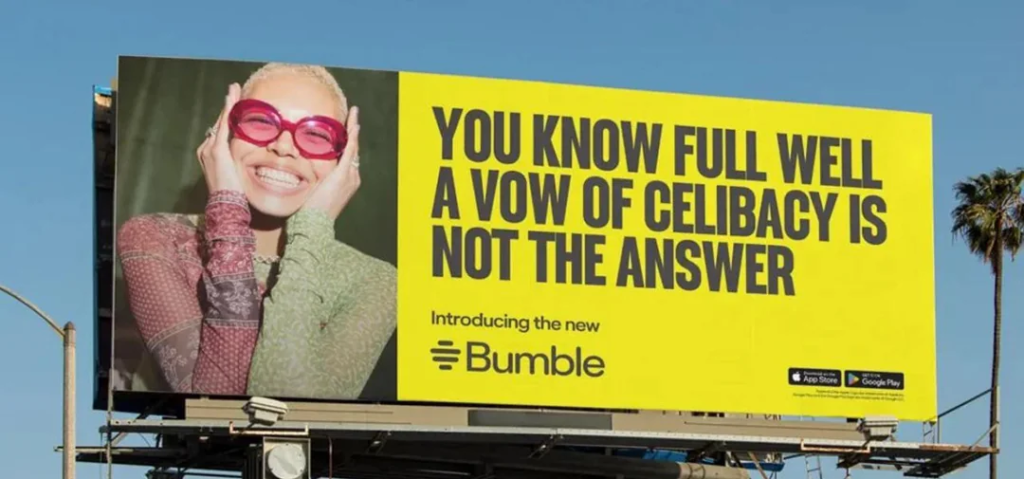 Bumble bad ad example