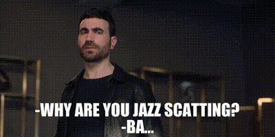 Jazz scatting gif
