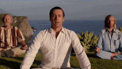 Mad Men inner peace gif