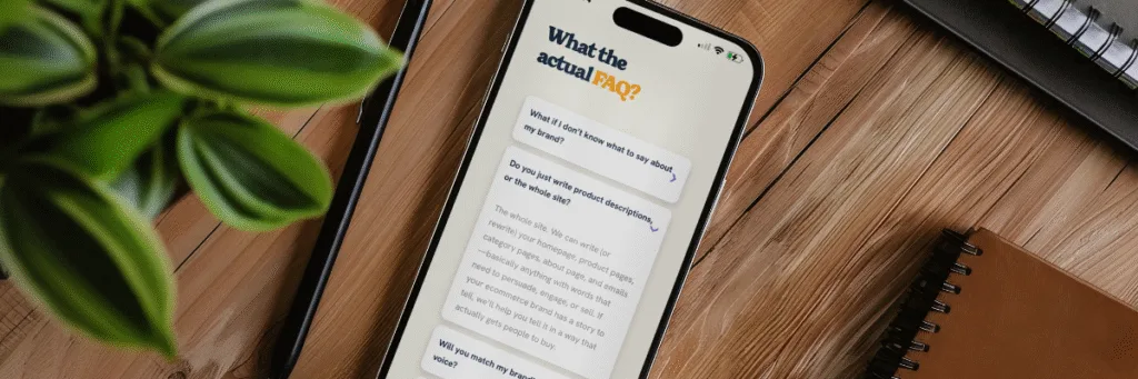 How to write FAQs that catch your buyers before they bounce (with examples)