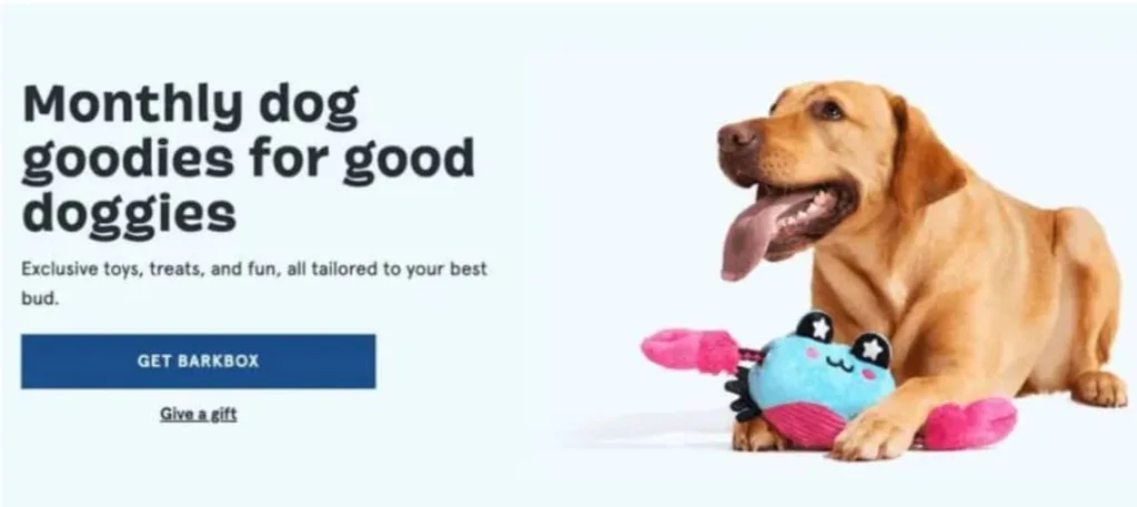 Barkbox ad