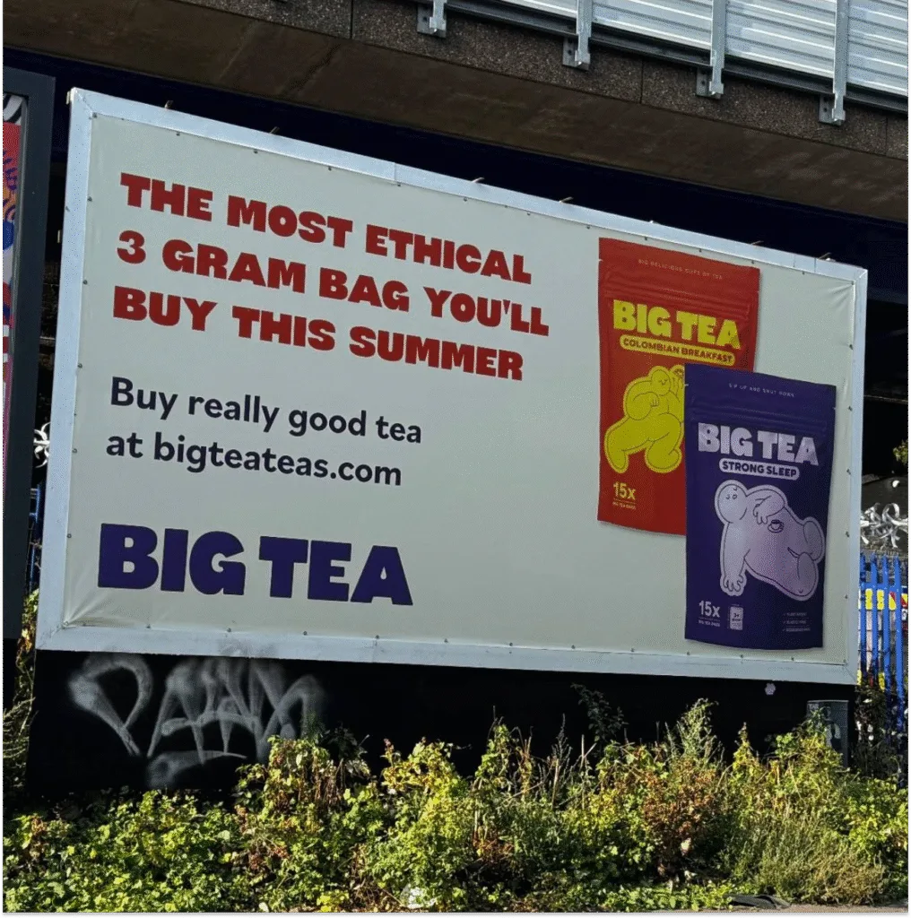 Big Tea ad