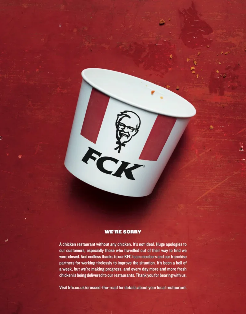 KFC apology 2