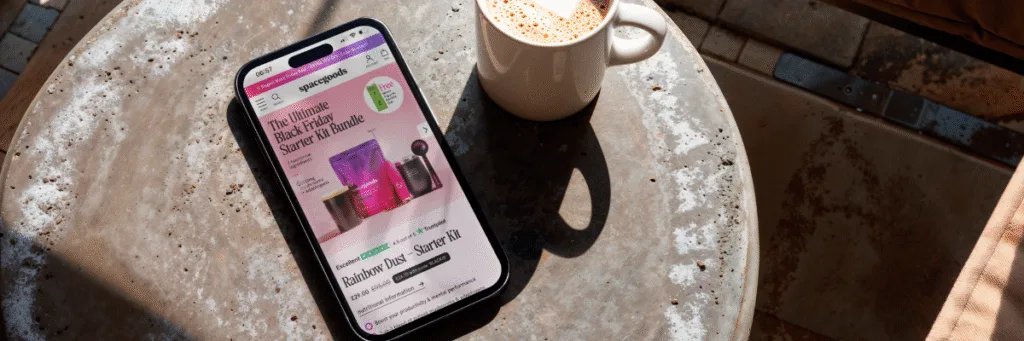 Steal Spacegoods’ PDP messaging & layout trick to make customers say “yes!”