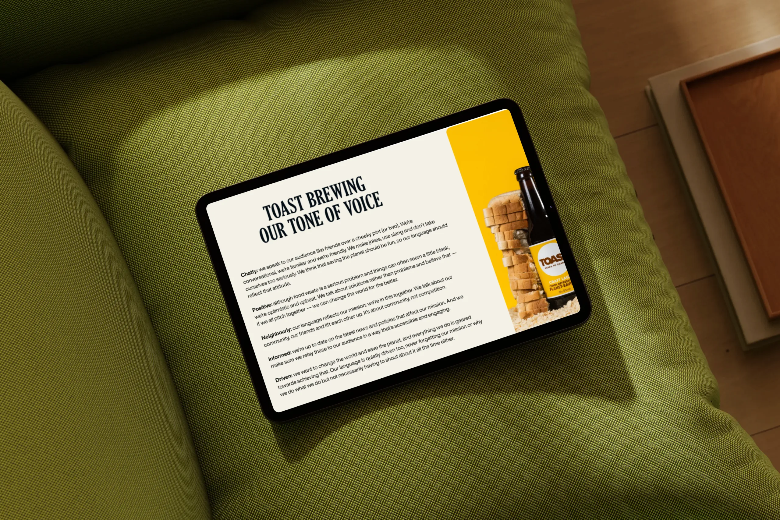 Toast Brewing work example