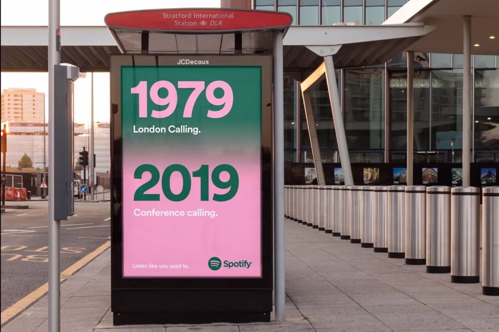 Spotify’s sneakily clever OOH campaign