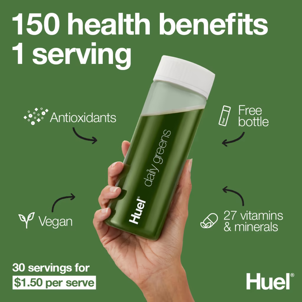 Huel’s crystal clear USP