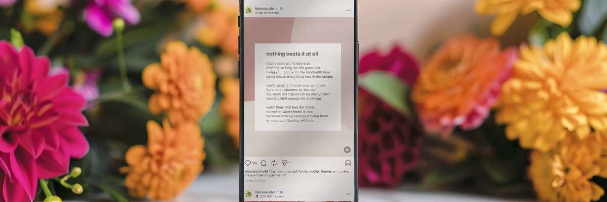 Steal Bloom & Wild’s tips for writing better Mother’s Day copy