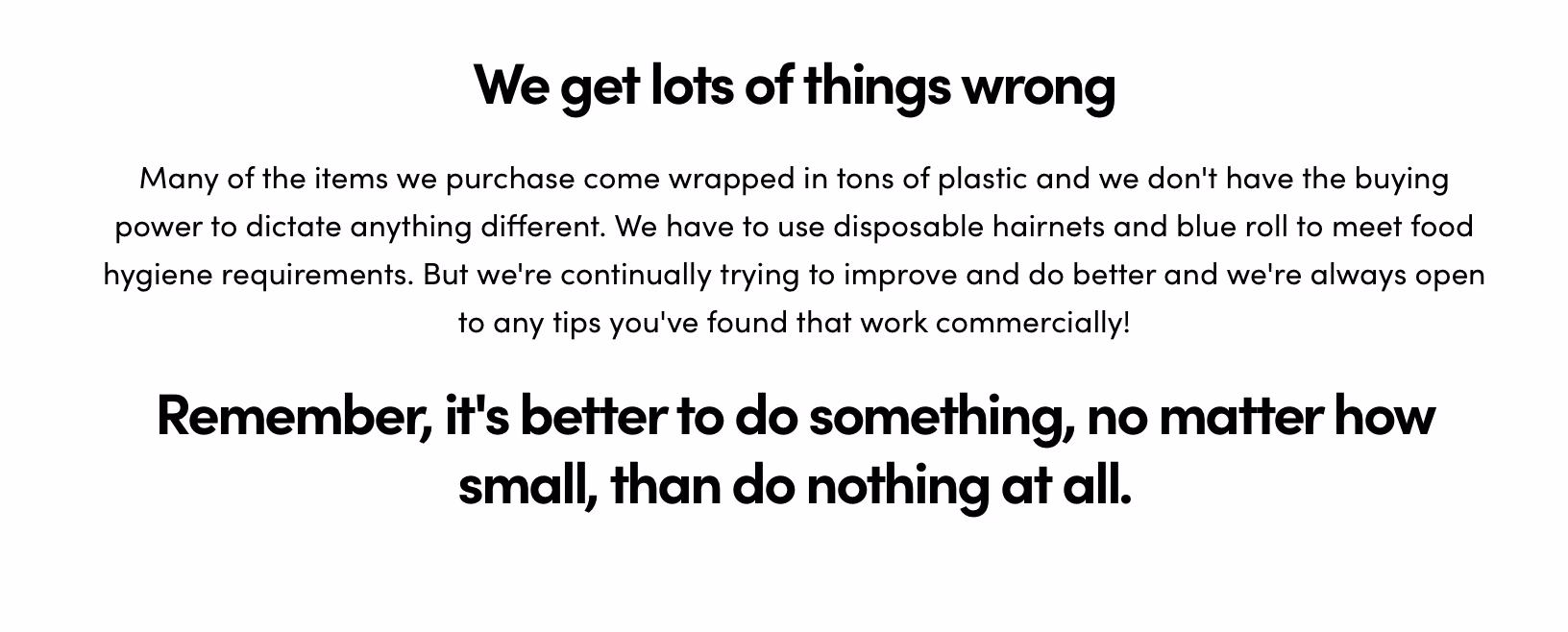 Spudos — Spudos’ super honest eco copy