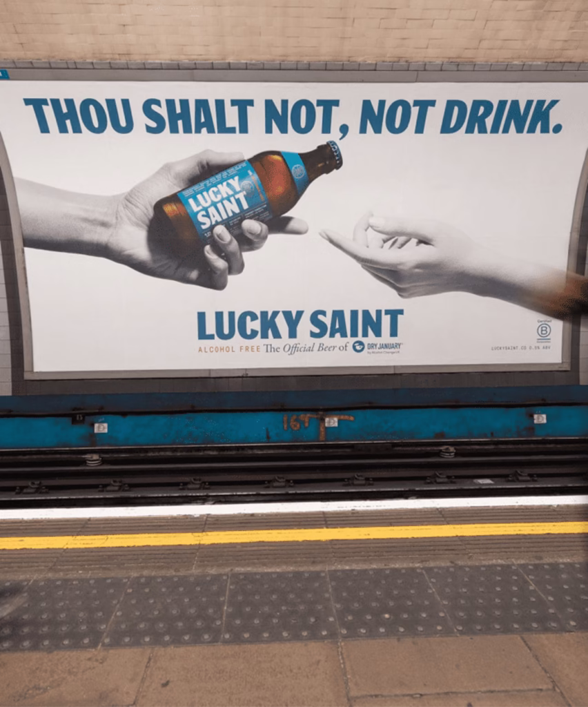 Lucky Saint’s clever messaging judo