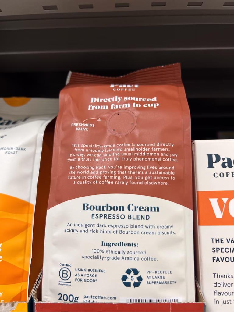 Pact’s *chef’s kiss* packaging copy