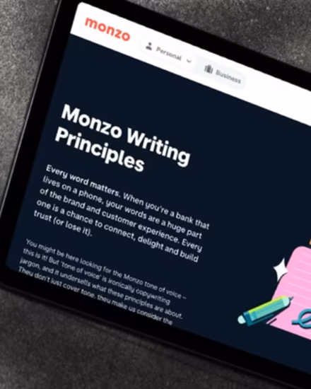 Brand voice goldilocks examples